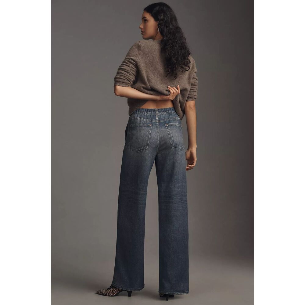 rag & bone Miramar High-Rise Wide-Leg Jeans size M - Picture 10 of 12